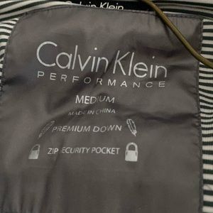Gray Calvin Klein puffer vest size medium